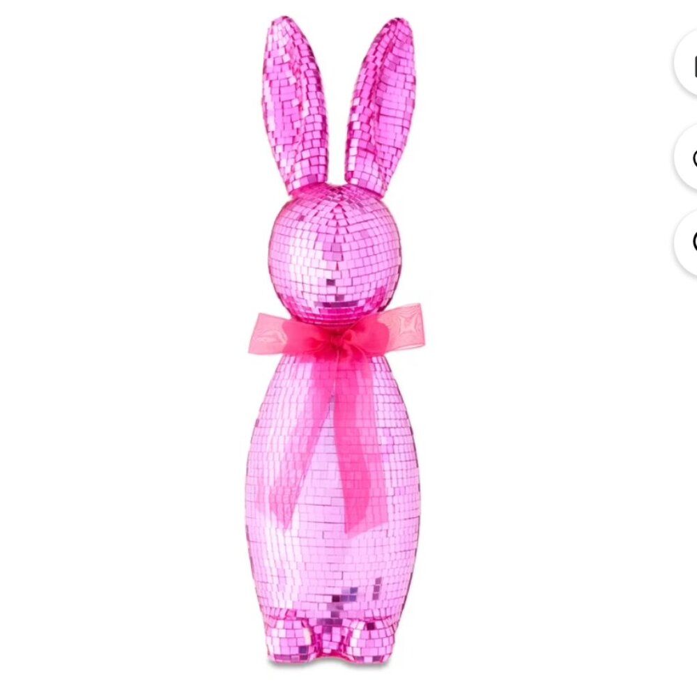 Easter Pink Disco Bunny Tabletop Decor, by Way To Celebrate